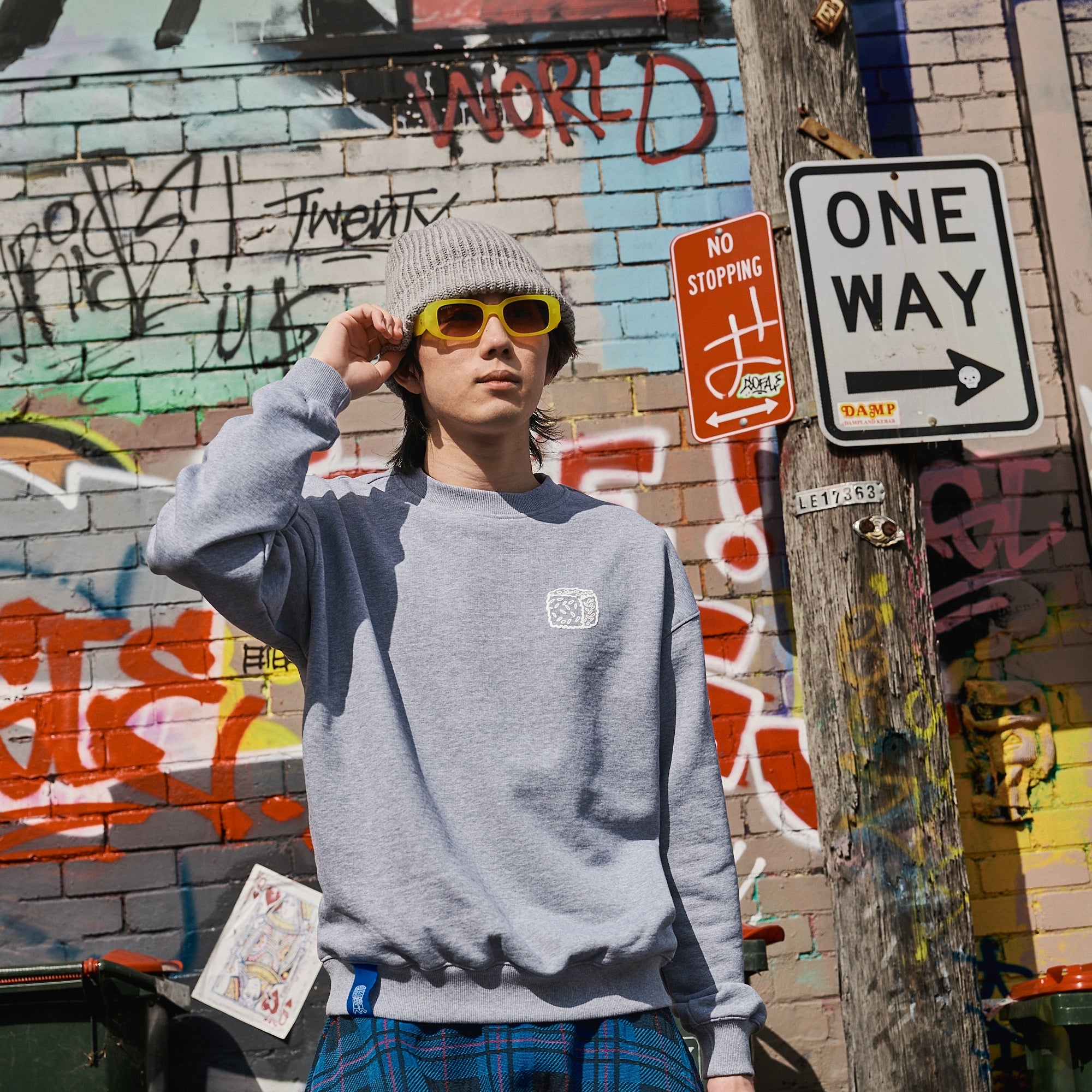 Sweatshirt [Grey Edition] | Tokyo Lamington